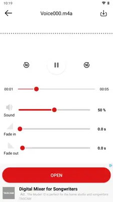 Voice Recorder android App screenshot 4