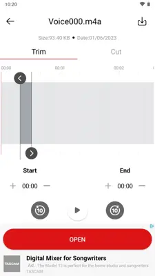 Voice Recorder android App screenshot 5